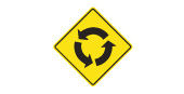 Roundabout Ahead sign