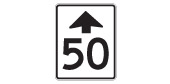 Speed Limit Changes Ahead sign