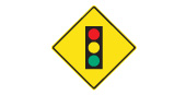 Traffic Signal Ahead sign