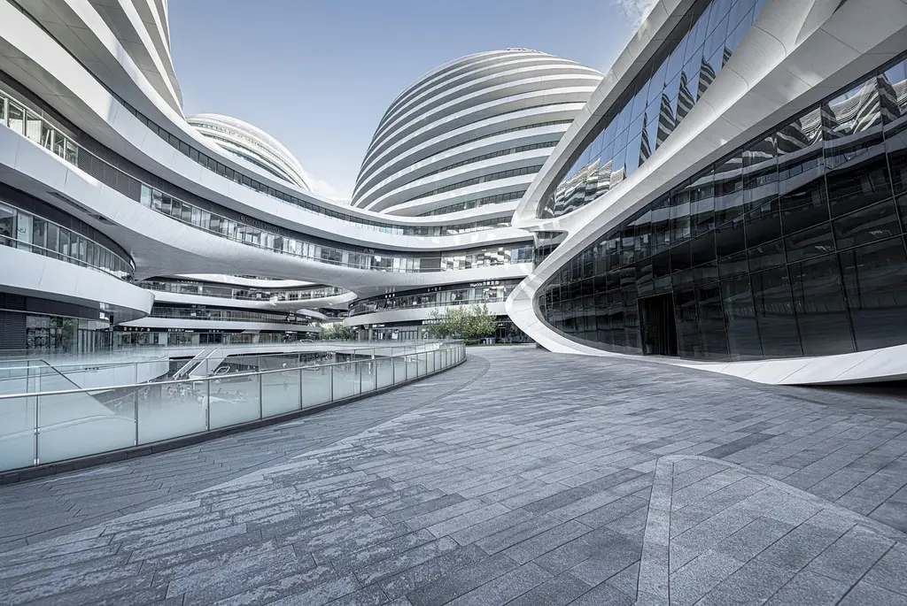 modern, building, business district, nikon, building, building, building, building, building