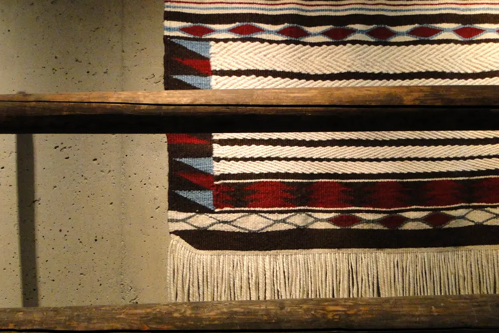 Kwakiutl Weaving - Museum of Anthropology UBC - Vancouver BC - Canada