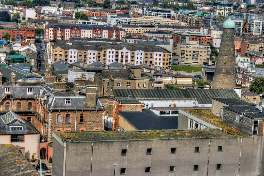 View from Gravity Bar at the top of Guinness Storehouse (Dublin, Ireland) (8117543283)