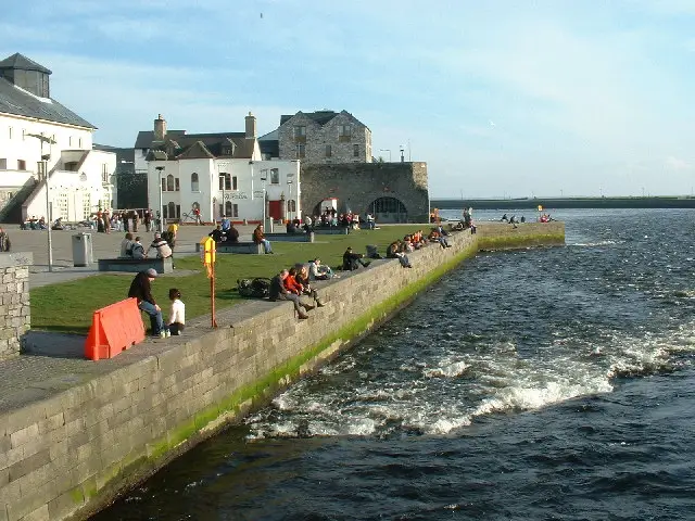 River Corrib from Wolfe Tone Bridge, Galway - geograph.org.uk - 102442