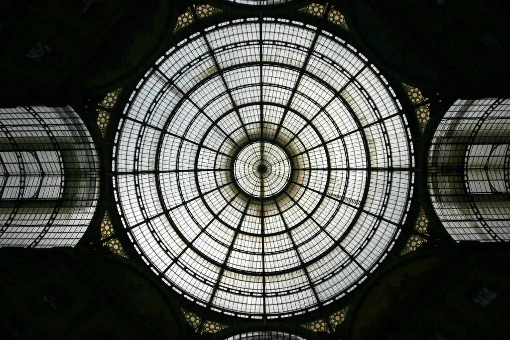 Glass dome - Galleria Vittorio Emanuele II - Milan 2014 (2)