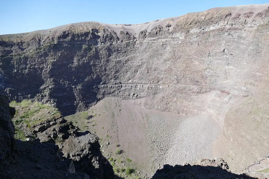 vesuvius, volcano, naples, italy, mountain, crater, landscape, nature, outlook, lava, caldera