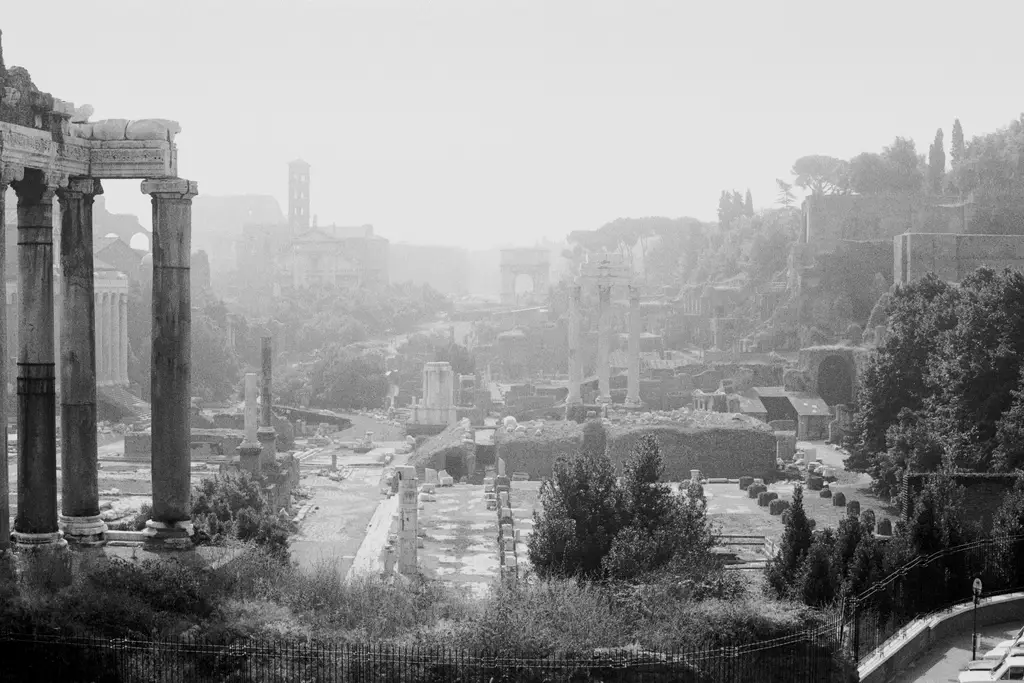 1976 Rome Roman Forum
