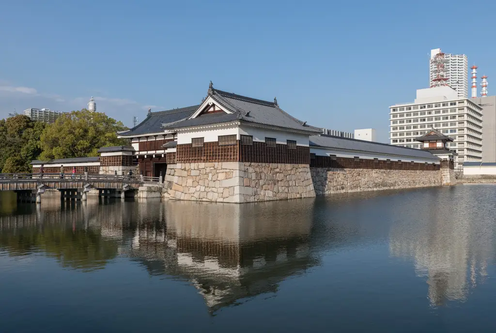 Ninomaru, Hiroshima Castle, West view 20190417 1