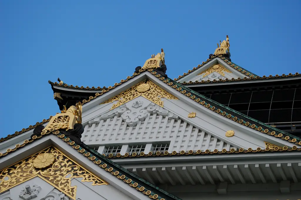 At Osaka Castle