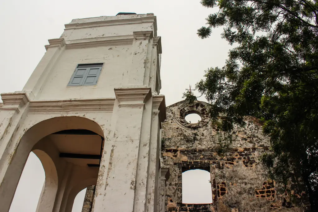 1521 St Paul's Church (Ruins) Front View