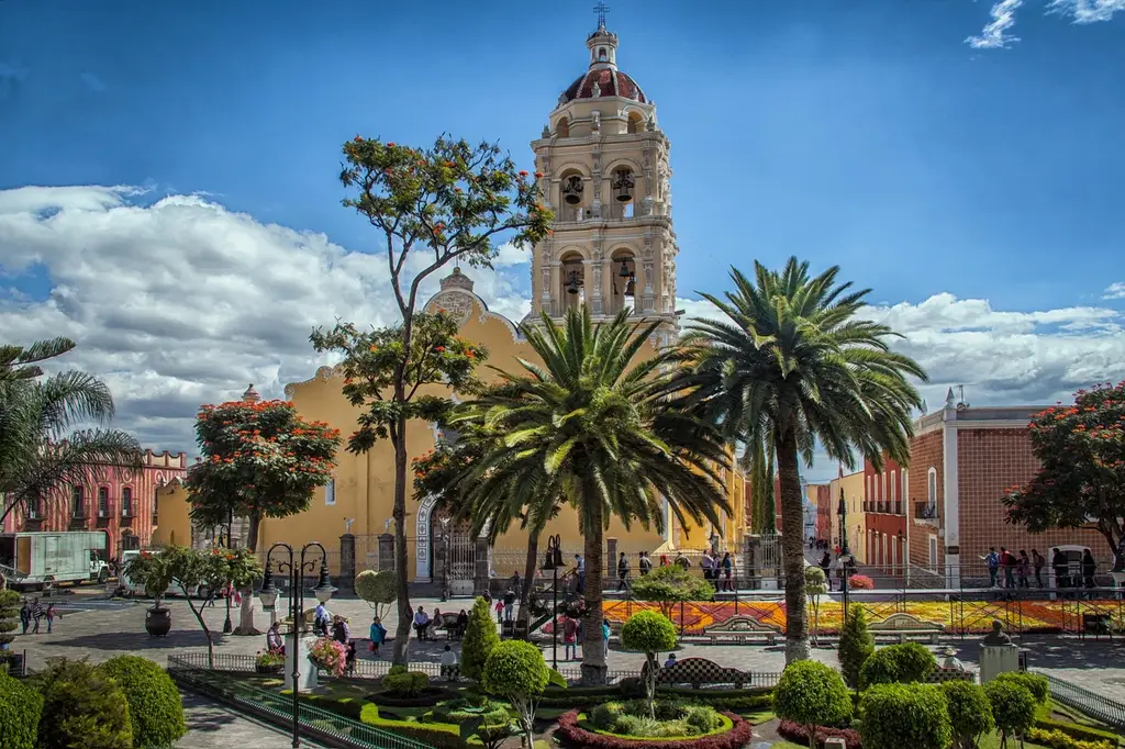 mexico, to travel, puebla, atlixco, city, palm trees, landscape, tropical, tourism, architecture, mexican, scenic, zocalo, church, historical, puebla, puebla, puebla, puebla, puebla, zocalo