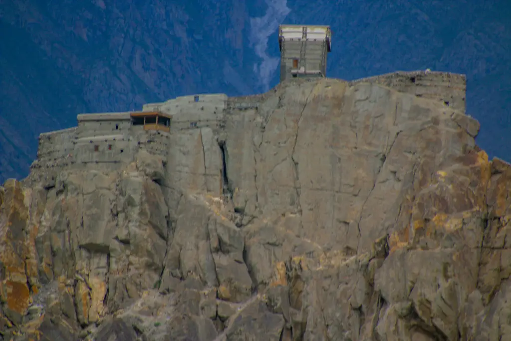 View of Altit Fort over Hunza valley 2