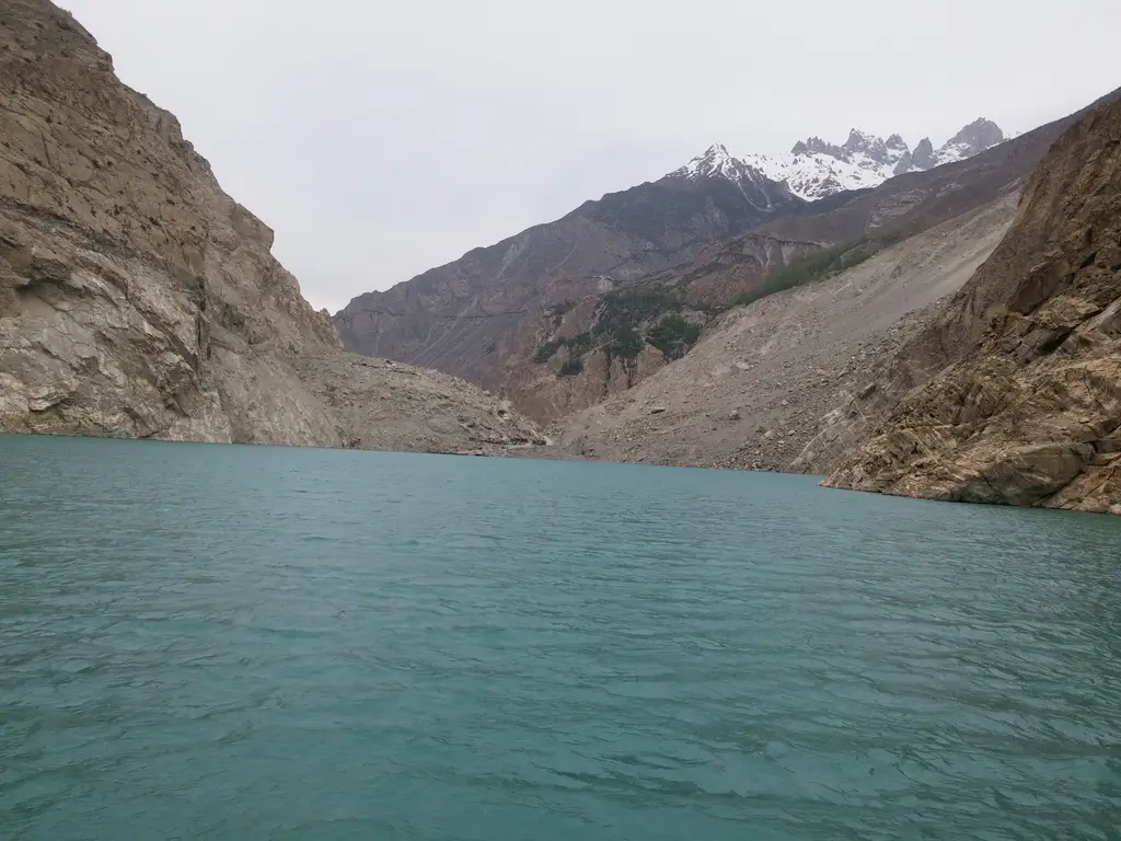 Attabad Lake, near hunza valley Pakistan
