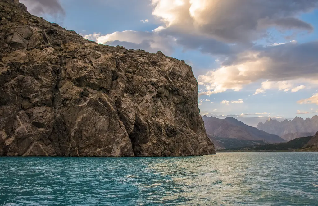 Sunset at Attabad Lake, Hunza
