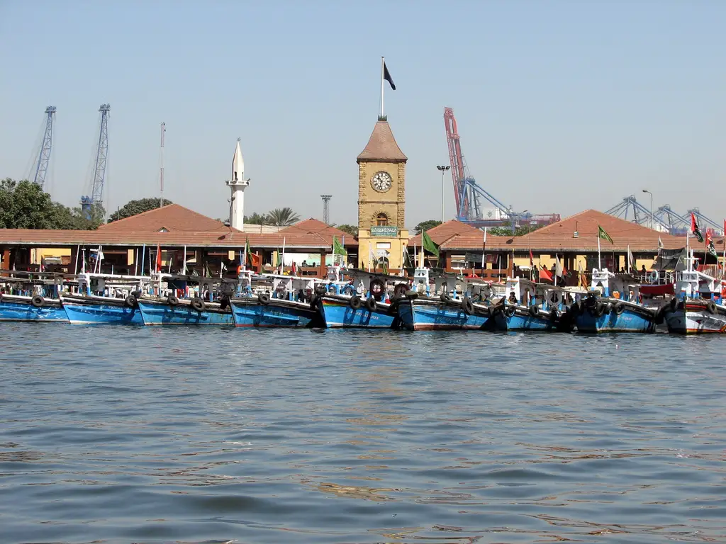 Kemari Boat Basin, Karachi and Sydenham Passenger Pavilion