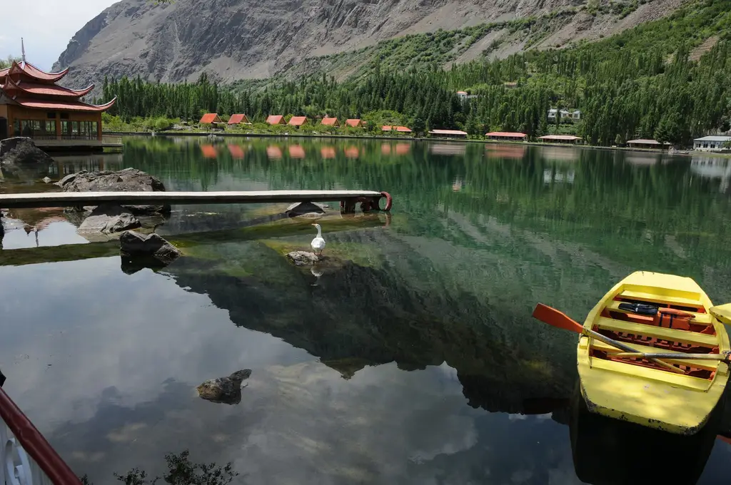 Shangrila Resort Skardu, Lower Kachura Lake, boat