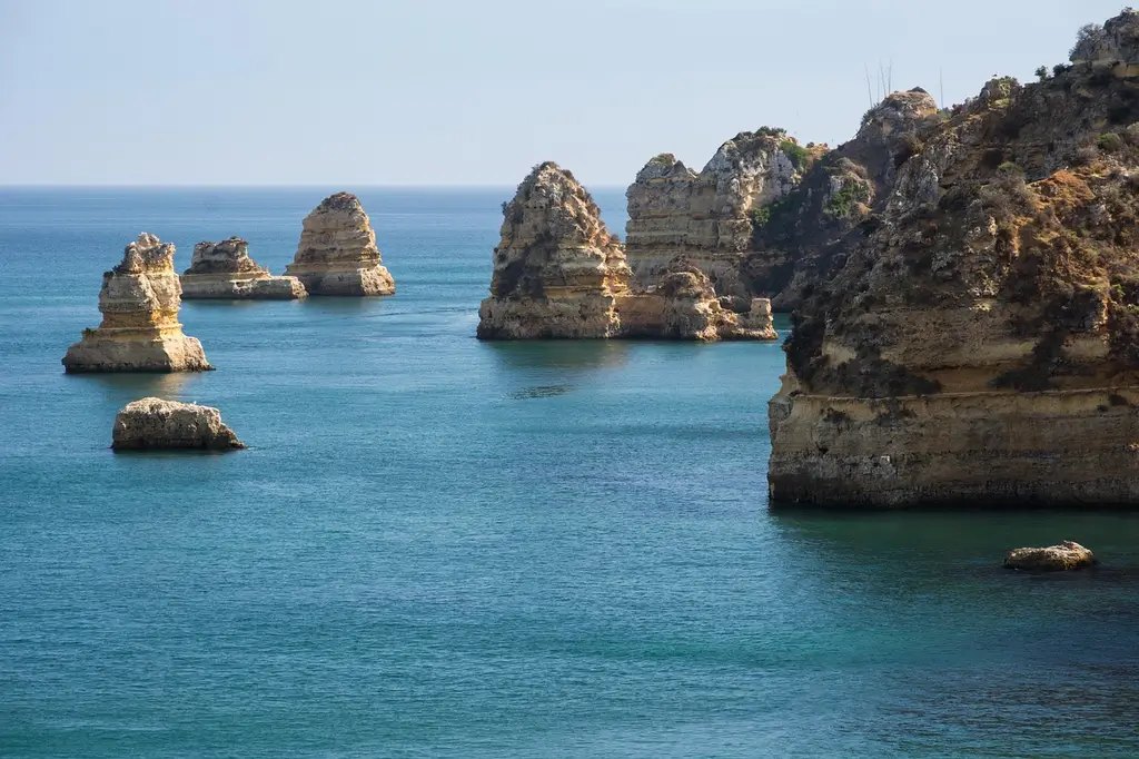 the twelve apostles, australia, great ocean road, victoria, rock, sea, landscape, ocean, seascape, cliff, shore, coast, praia do camilo, portugal, water, rocks, cliffs, nature, blue road, blue rock