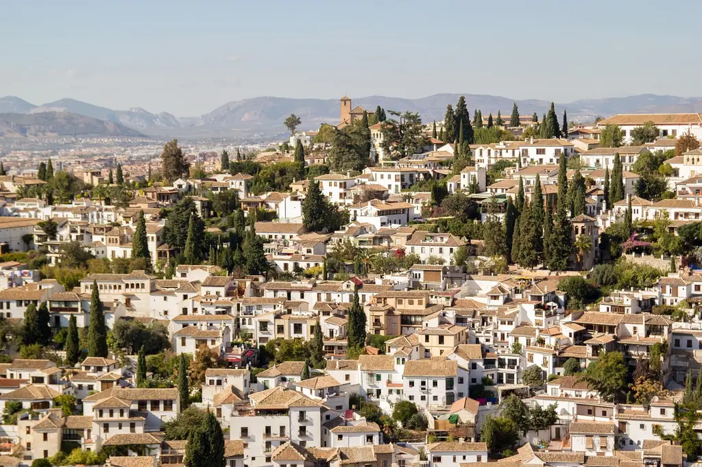 granada, albaicin, albayzin, skyline, panoramic, district, unesco, landscape, culture, travels, albaicín, andalusia, spain, travel, tourism, traveling, to explore, muslim art, granada, granada, granada, granada, granada, albaicin