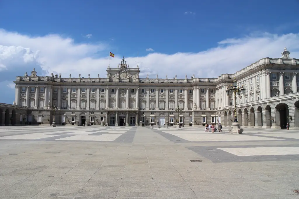 South facade of the Royal Palace of Madrid 20180720