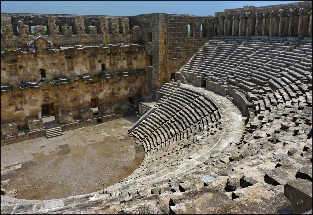 Aspendos Theatre - panoramio