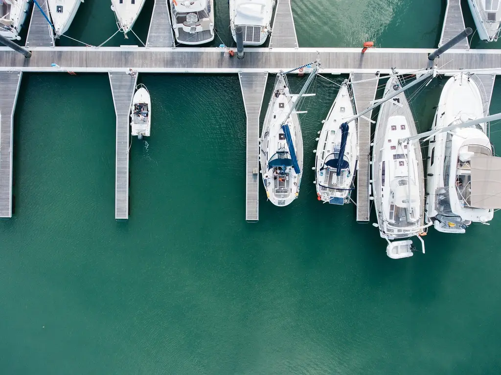 anchored, yachts, dock, marina, luxury, yachting, wharf, boatyard, travel, nature, vessels, water, boats, aerial view, bird's eye view, drone photography, aerial photography