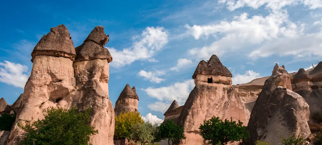 CAPPADOCIA Göreme National Park and the Rock Sites. World Heritage List. Pasabag (Monks Valley)
