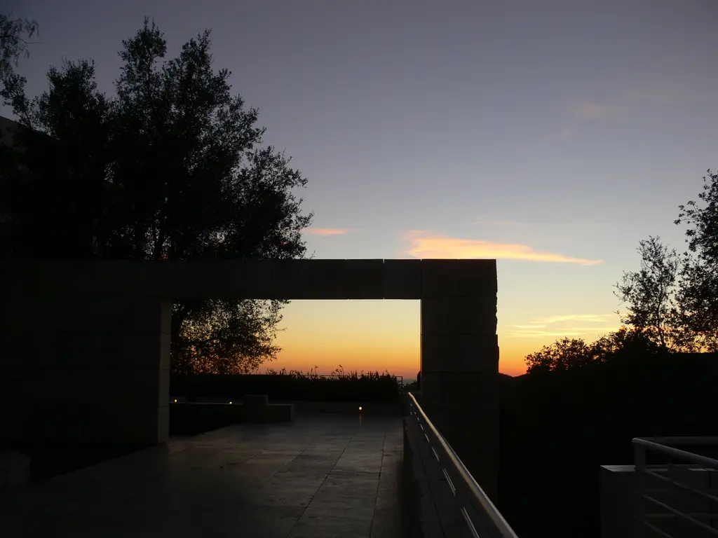 Los Angeles - Getty Center - Sunset GR