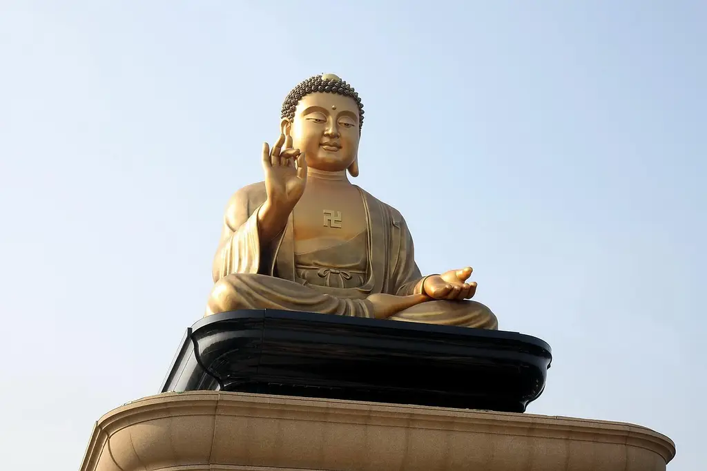 buddhism, buddha, soul, buddha statue, statue, golden, lotus pose, buddha purnima, meditation