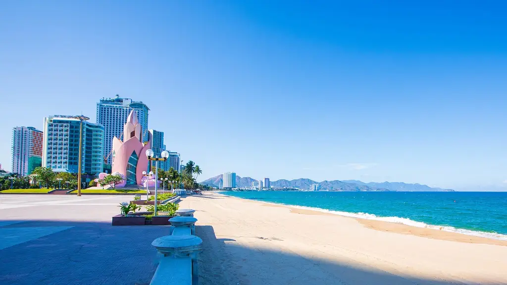 beach, landscape, nature, nha, trang, vietnam, travel, green