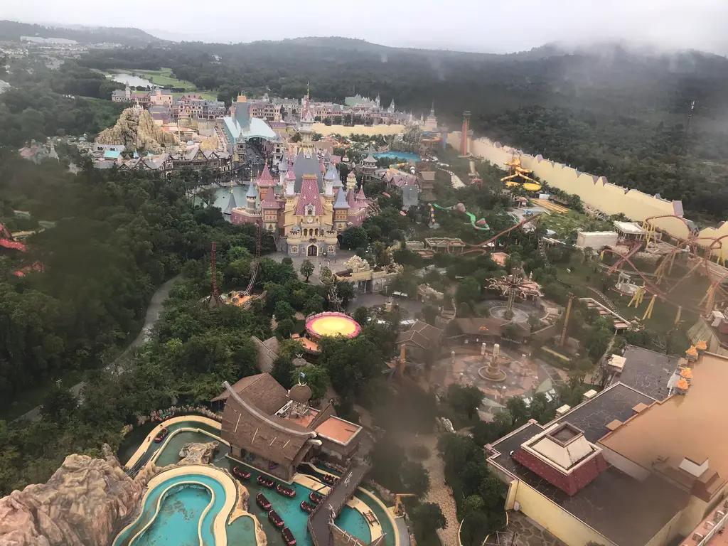 VinWonders Phu Quoc from ferris wheel